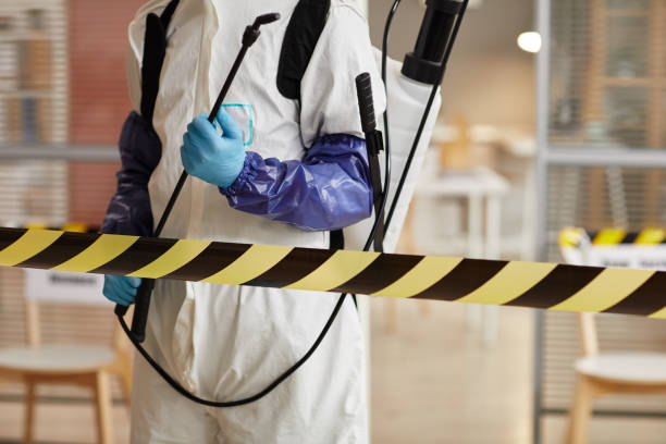Professional Trauma Scene Cleanup technician working in Orchard, NE